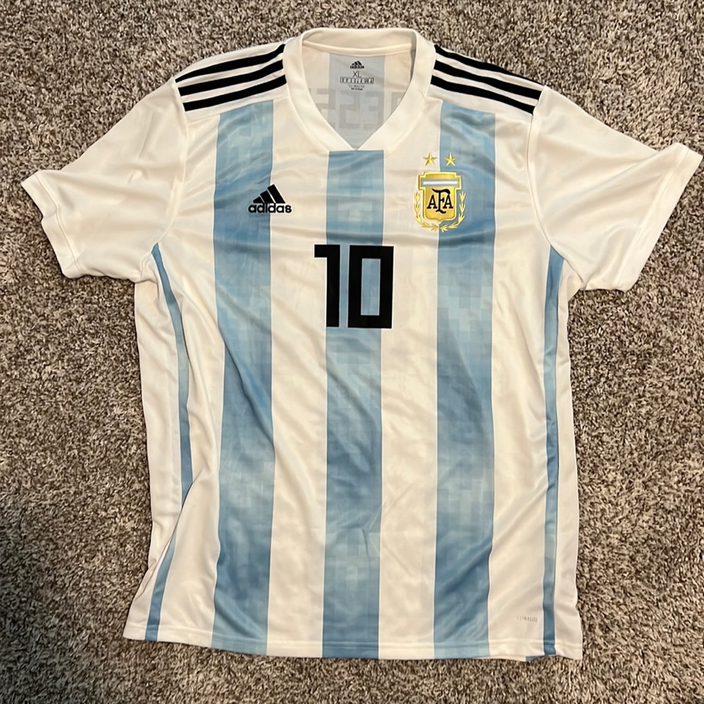 2018 Messi Argentina Jersey